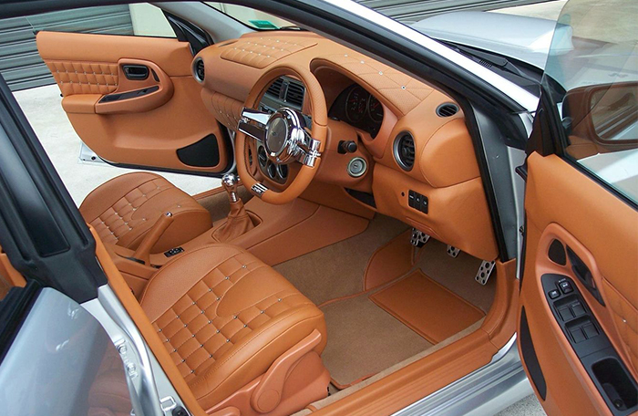 Couro e acess&oacute;rios para interiores automotivos