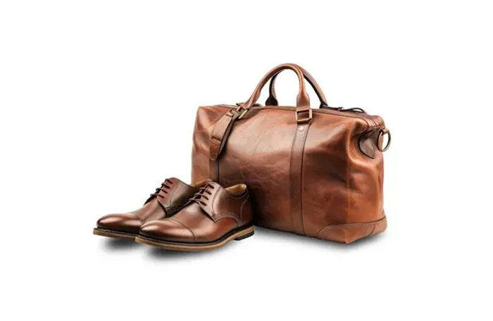 Premium bolsas e sapatos de couro